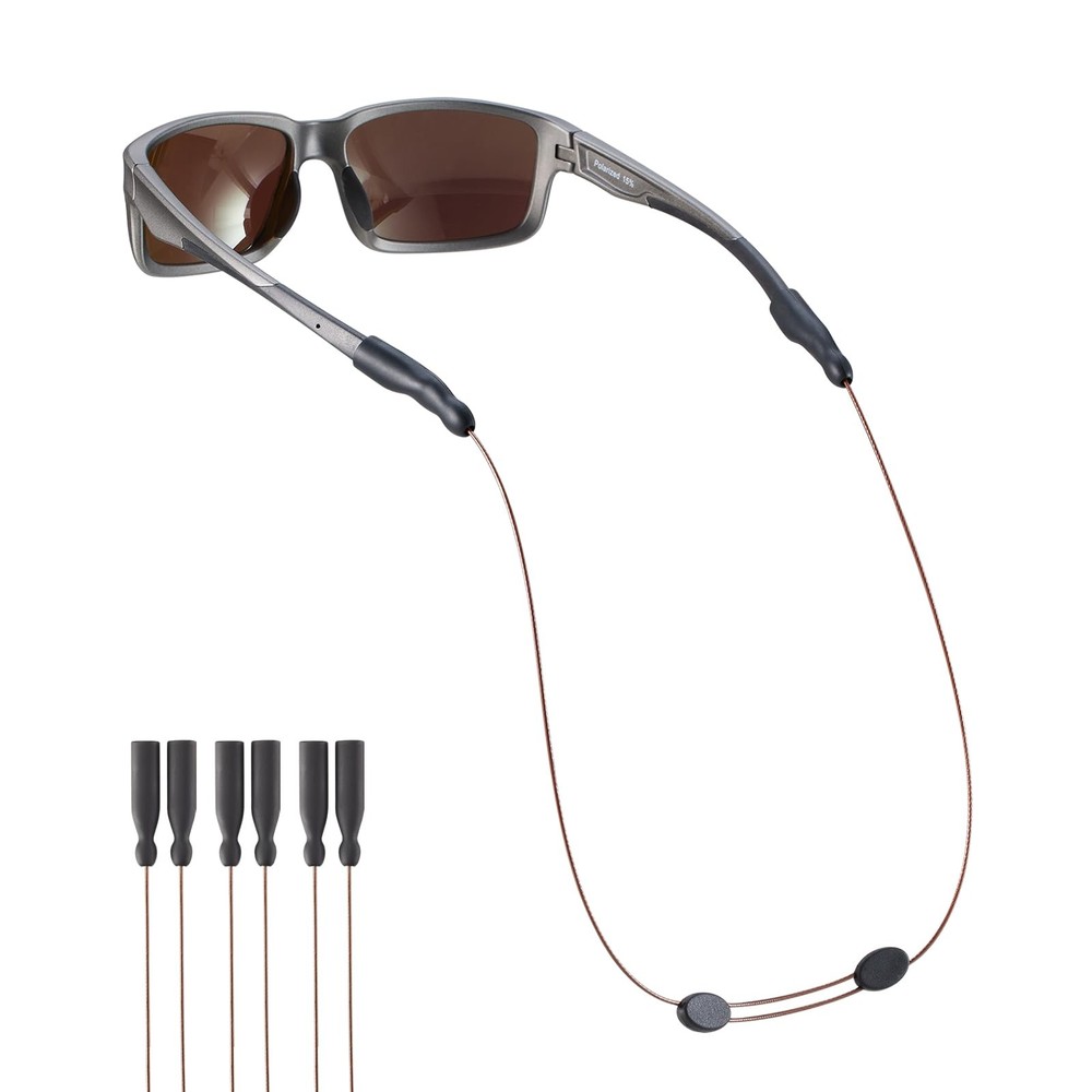 Sunglasses Strap -No Tail Adjustable Glasses Strap, Eyeglasses & Cable Straps...