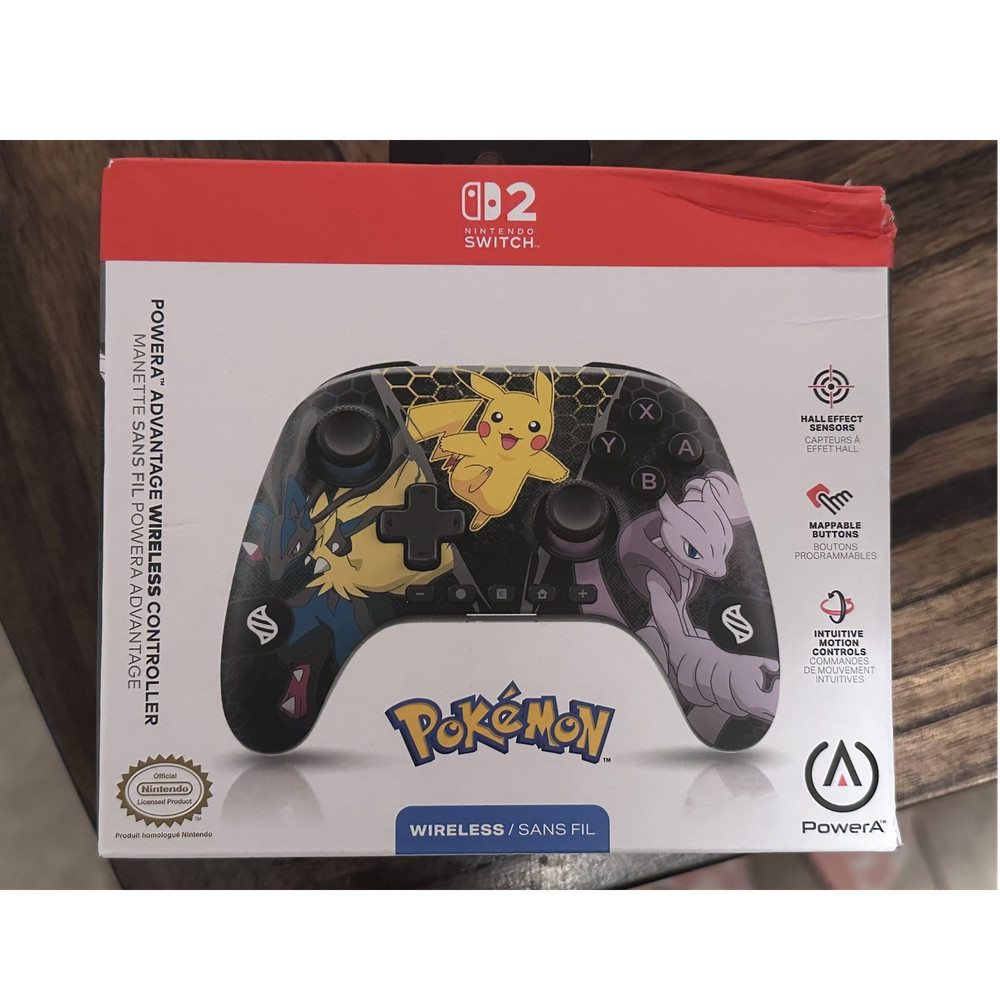 PowerA Pokemon Mega Evolutions Advantage Wireless Controller Nintendo Switch 2
