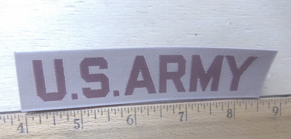 "U.S. ARMY" Desert Color Tab / Patch
