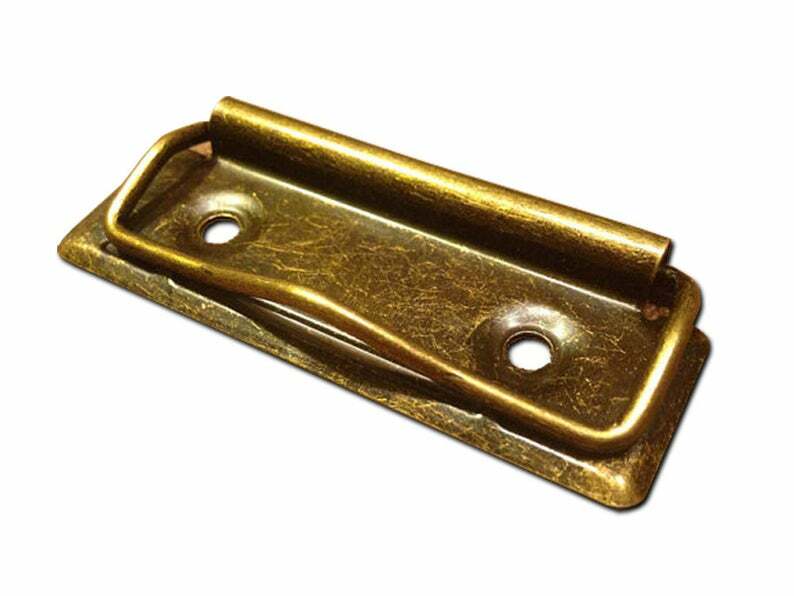 Antique Brass Clipboard Clip