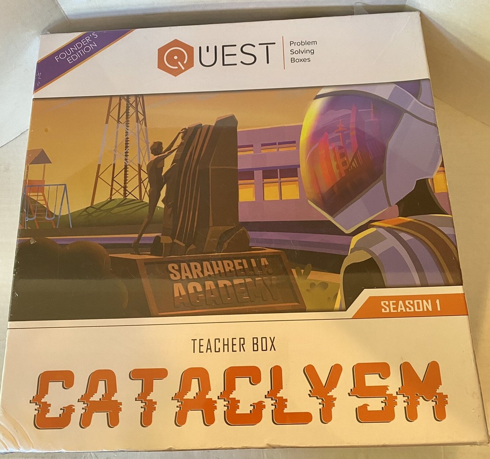 QUEST Problem Solving Box Season 1,Teacher Box CATACLYSM (NEW-SEALED)