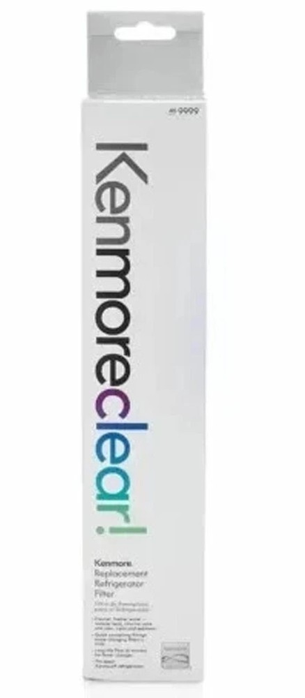 2 Pack Kenmore 46-9999 9999 Replacement Refrigerator Water Filter, White USA