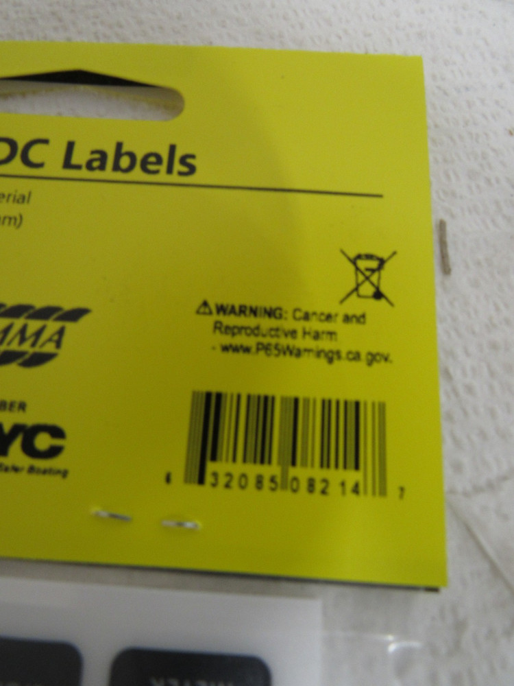 Blue Sea 8214 Black Small Format Labes 60 DC Basic Water-Resistant