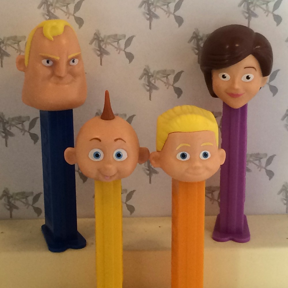 PEZ - The Incredibles Series - Choose Character & Condition form Pull Down Menu