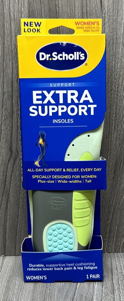 Dr. Scholl's Women's Extra Support Orthotics Size 6-11 (One Pair)