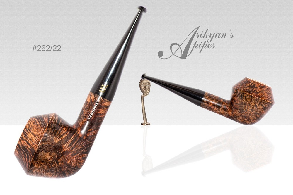 Asikyan Pipe  #262/22 Rhodesian Smooth Hand Made
