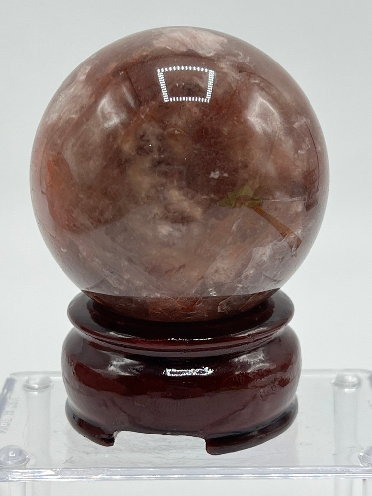 Fire Quartz with Blue Flash B