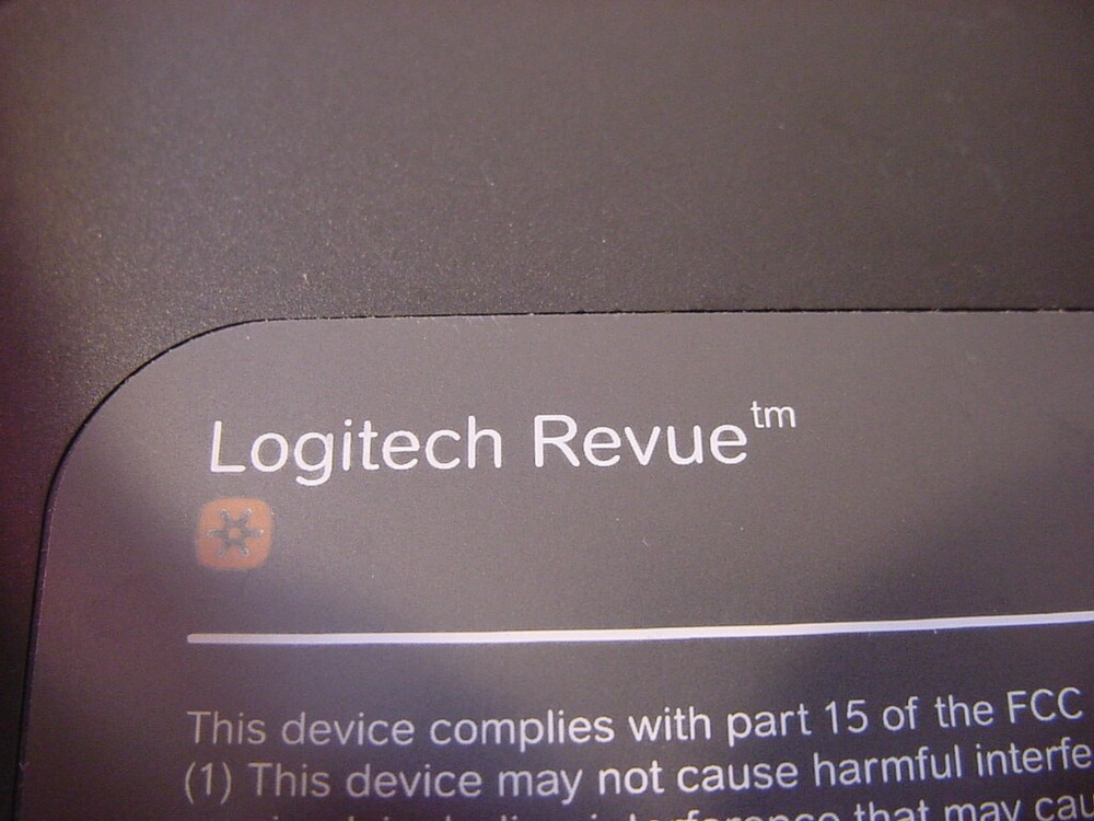 LOGITECH REVUE GOOGLE MEDIA STREAMER D-R0001 - UNIT ONLY