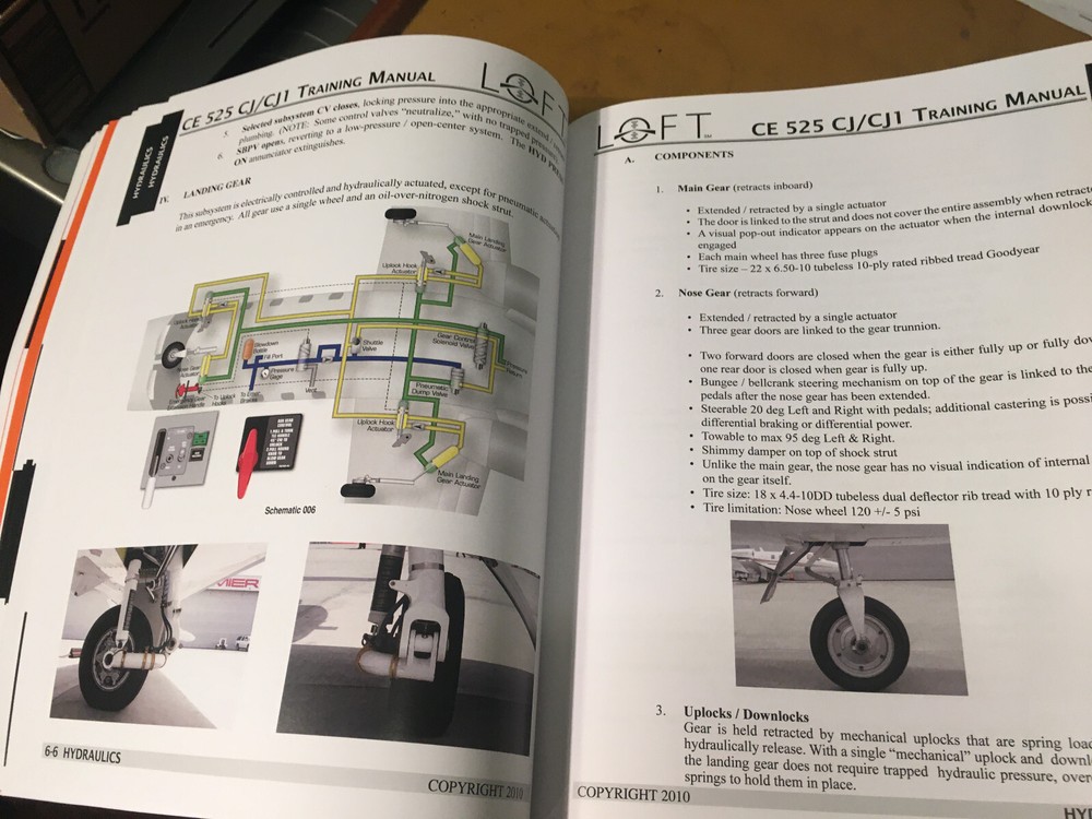 Citation CE-525, CJ & CJ1 Pilot Training Manual