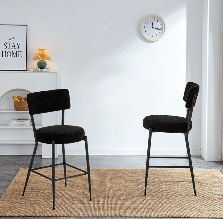 Set Of 2 Teddy Kitchen Island Chairs