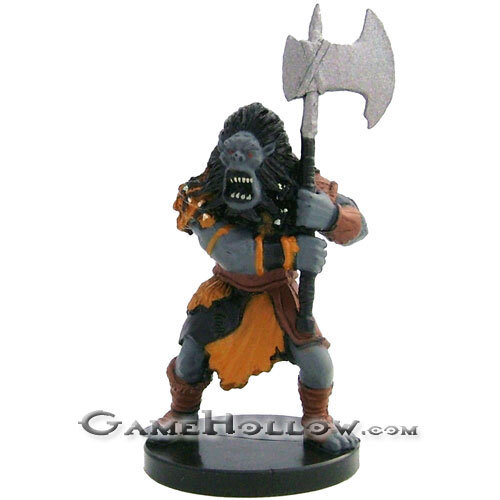D&D Miniatures Aberrations MOUNTAIN ORC #55 no card