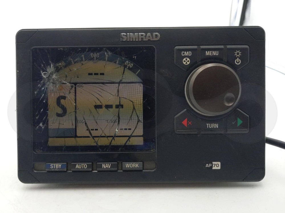 SIMRAD AP70 AUTOPILOT CONTROL UNIT SWITCH PANEL HEAD UNIT BOAT CONTROLLER MODULE