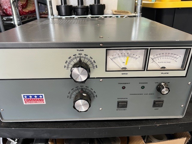Commander VHF-2000 6 Meter Linear Amplifier
