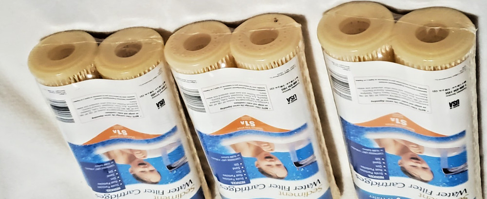Culligan S1A Standard-Duty Whole House Water Filter 20 Micron (3) 2-pack 6 tota