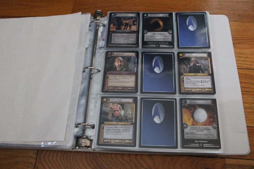 Star Trek CCG 2E Second Edition ENERGIZE INCOMPLETE Lot Set