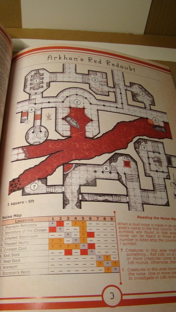 MODULE - ARKHAN'S RED REDOUBT *NM/MT 9.8* DUNGEONS DRAGONS