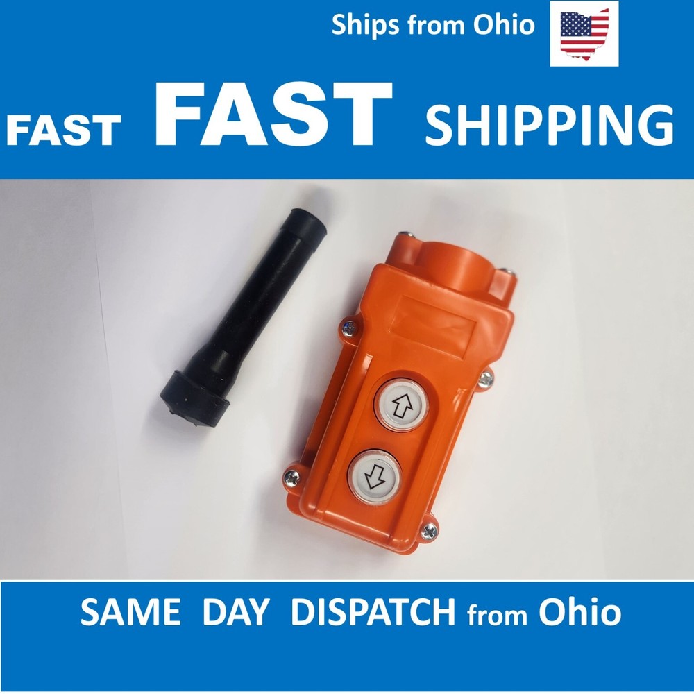 lift gate - hoist - crane replacement UP DOWN switch box UNIVERSAL 2 button