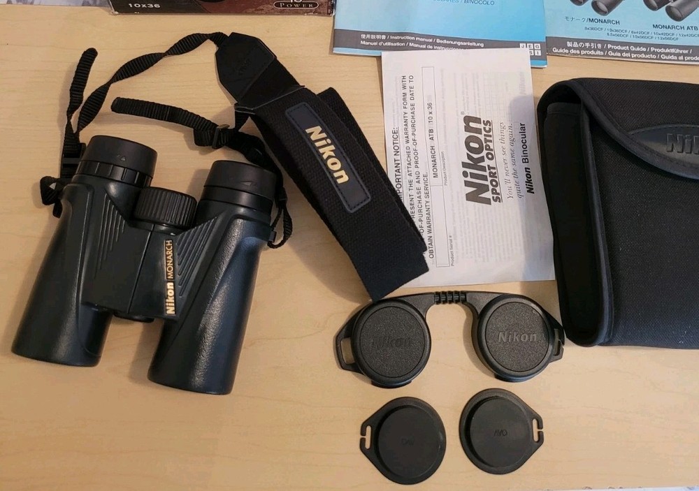 Nikon Monarch ATB 10x36 Midsize Binoculars - Nice Optic!