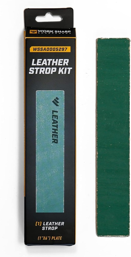 Work Sharp Professional Precision Adjust Strop Kit 6" x 1" x .125", Green
