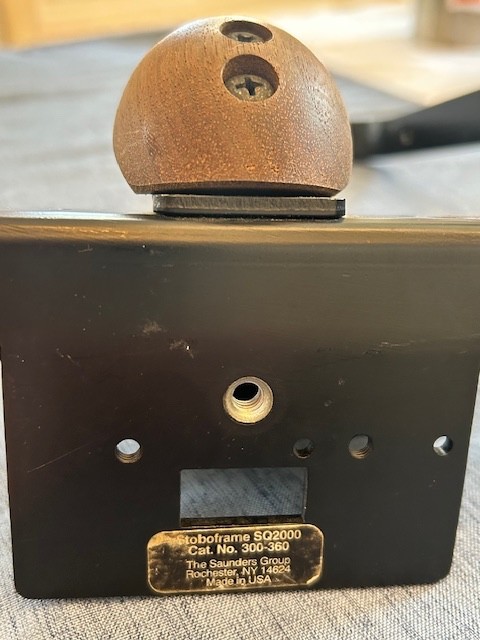 Stroboframe SQ2000 Camera Bracket for Medium format camera flash system