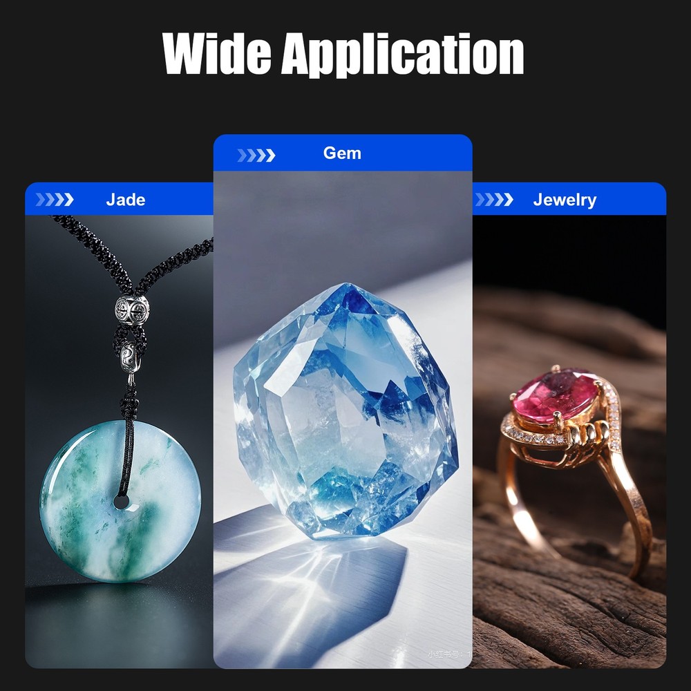 Handle Digital Display Angle Manipulator Gem Faceting Machine Angle Polishing