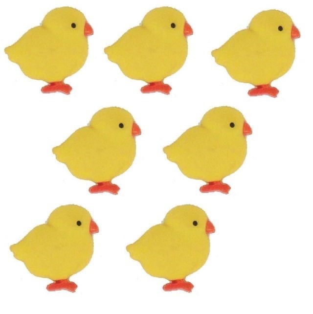 Peeps Chick Craft Embellishments – Easter Chick Set (7 Pc)