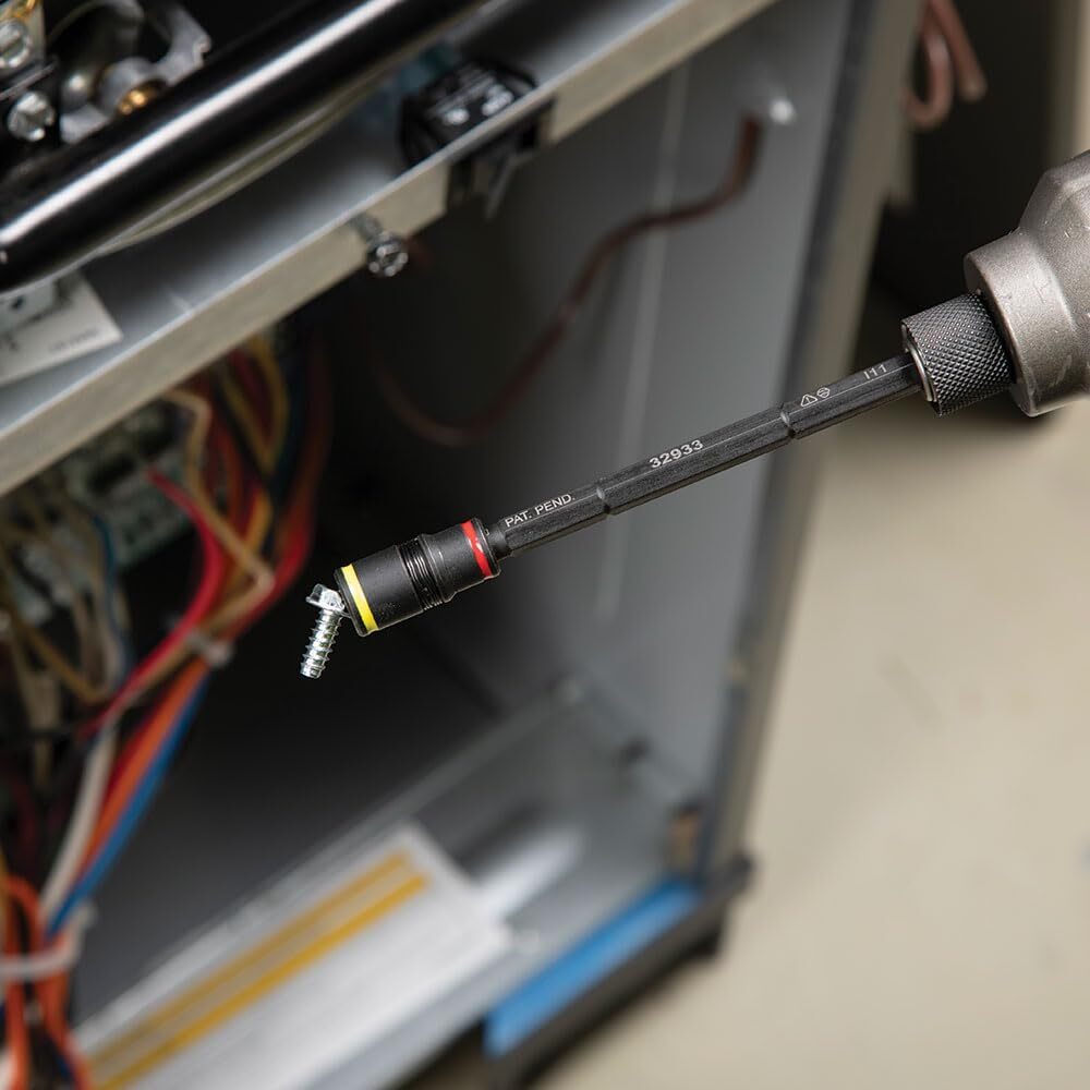 Klein Tools 7 in 1 Impact Flip Socket Set Multi Color Quick Connect Hex Driver