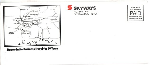 Skyways timetable 1983/05/15