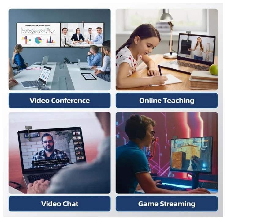 4K high definition webcam