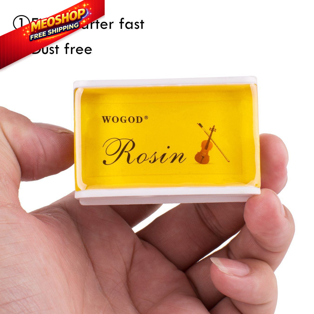 Rosin Violin Light Low Dust 2 Pack For Bows Viola And...