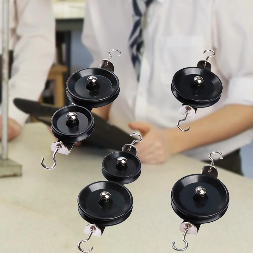 Pulley Block Set Physics Experiments Teaching Props for Children Home School