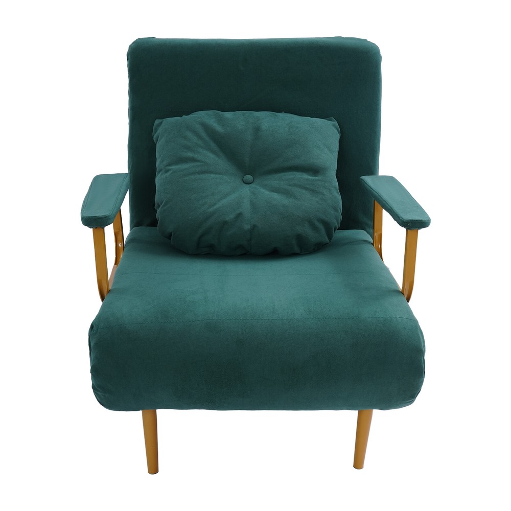 Convertible Sofa Bed with Adjustable Backrest and Stylish Design