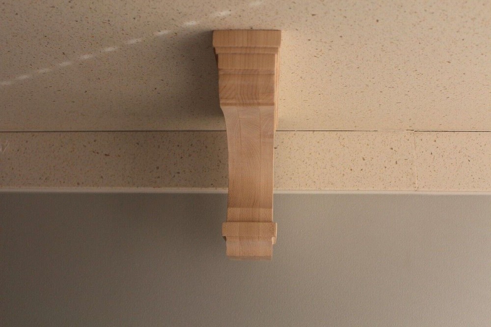 Unfinished Hard Maple Corbels (Country/Modern style)- Multiple Use
