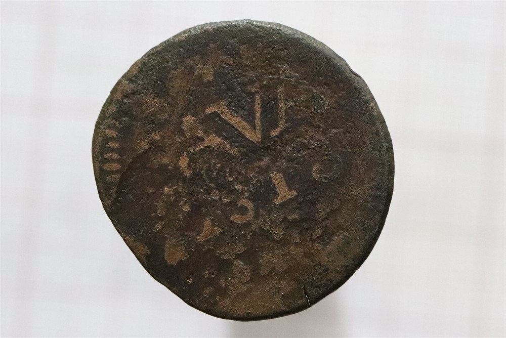 🧭 🇮🇩 NETHERLANDS INDIES JAVA 1/2 STIVER 1813 Z B66 #K3100