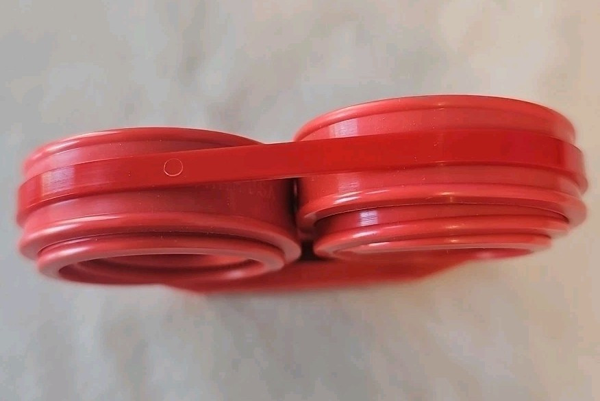 Monadnock 4205 Double Cuff Restraint-Trainer- RED 3-PACK *NEW UNOPENED PACKAGE*