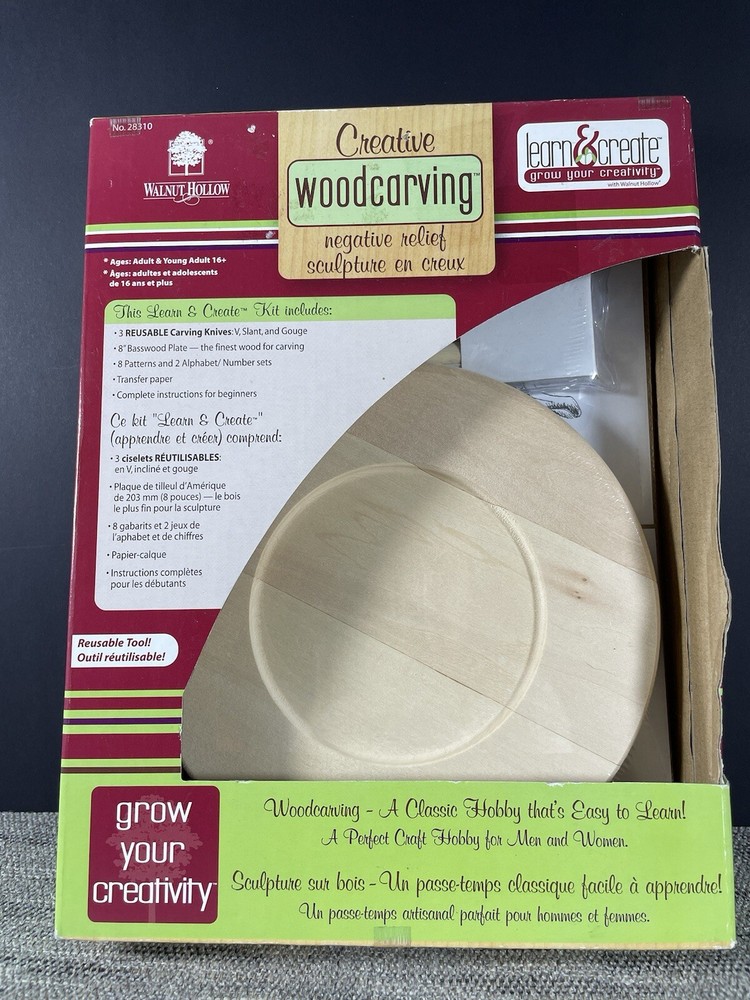 Walnet Hollow Creative Woodcarving Kit