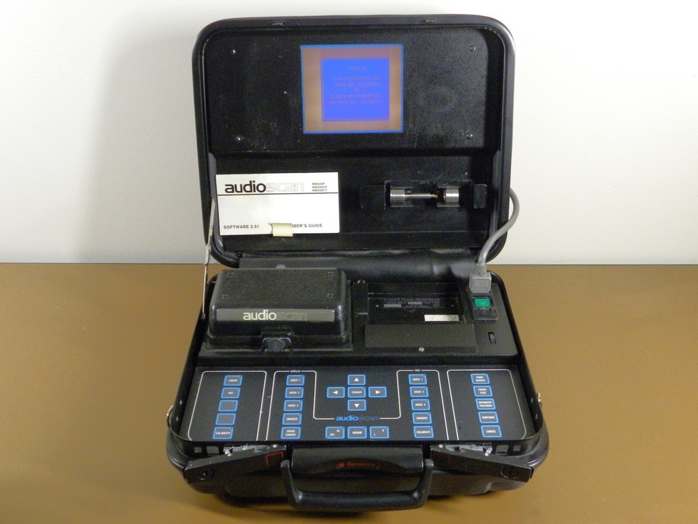 AudioScan RM500 Portable Hearing Aid Analyzer