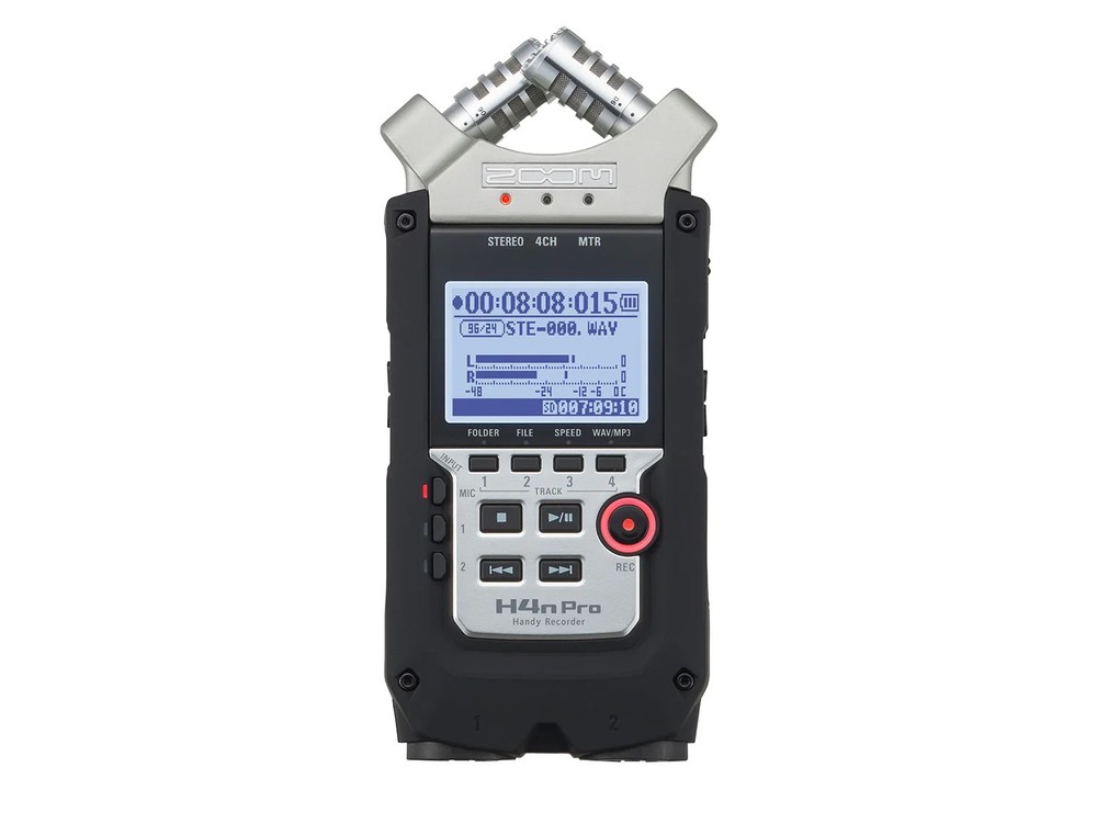 Zoom H4N Pro w/ Case - Handy Recorder Audio Interface Portable Handheld Mic