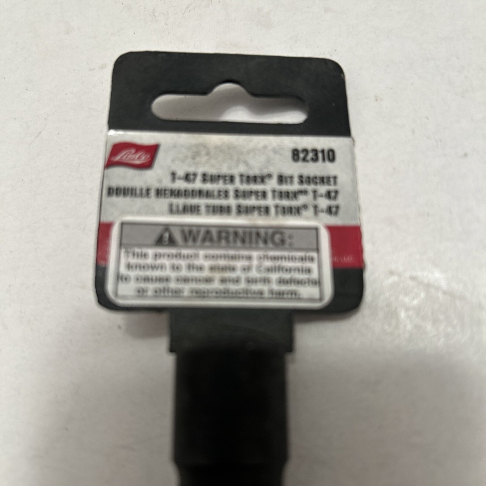 Lisle Tools T47 Torx Socket Driver - 3/8" Drive - 82310, New