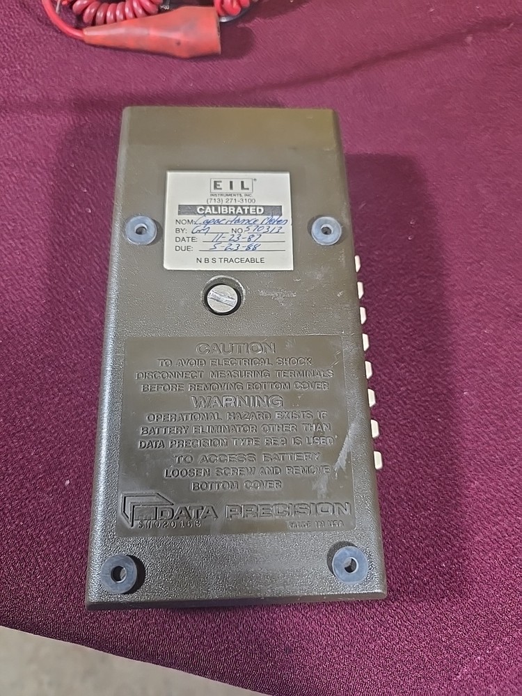Data Precision 938 Digital Capacitance Meter