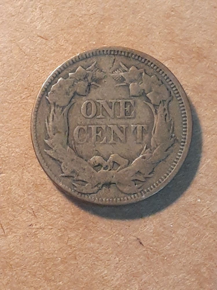 1857 FLYING EAGLE CENT