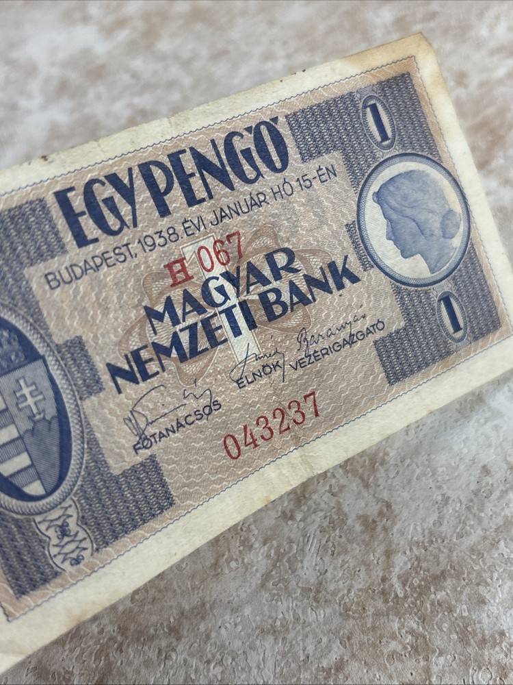 Hungary 1 Pengo 1938