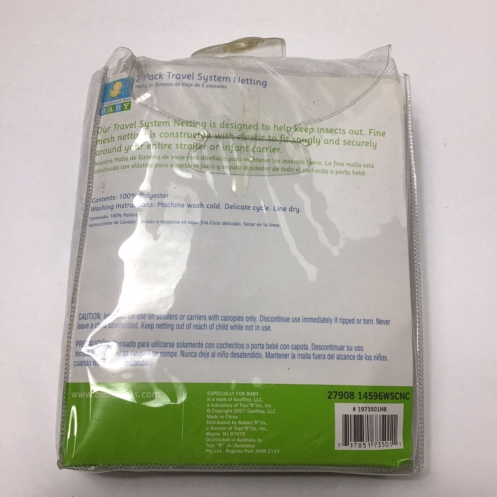 Especially For Baby 2 Pack Travel System Netting -Stroller net & Carrier net