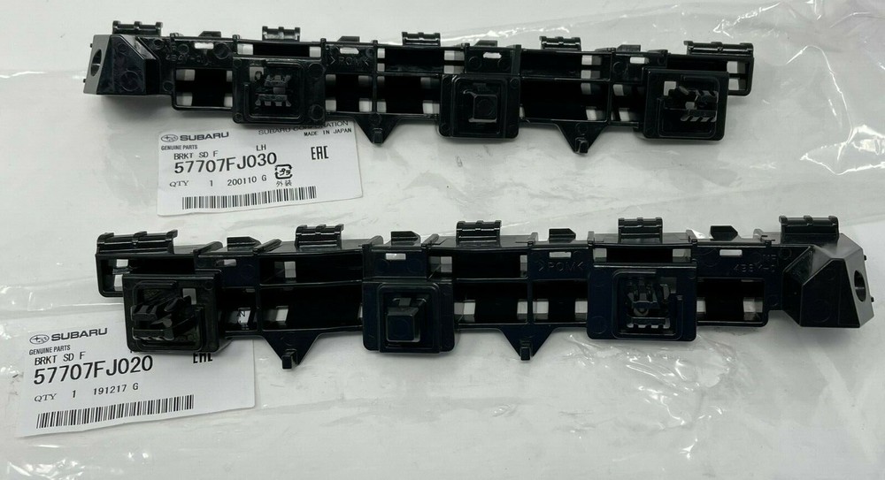 2012-2016 Subaru Impreza Front Left & Right Bumper Retaining Bracket Set NEW OEM
