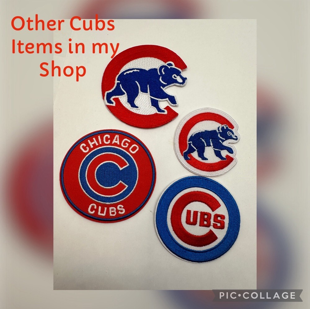 Chicago Cubs Patches Cub Style Iron On