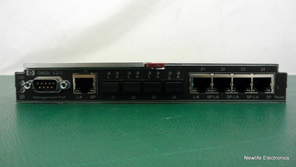 HP 438475-001 GbE2c Layer2/3 Ethernet Blade Switch 438030-B21