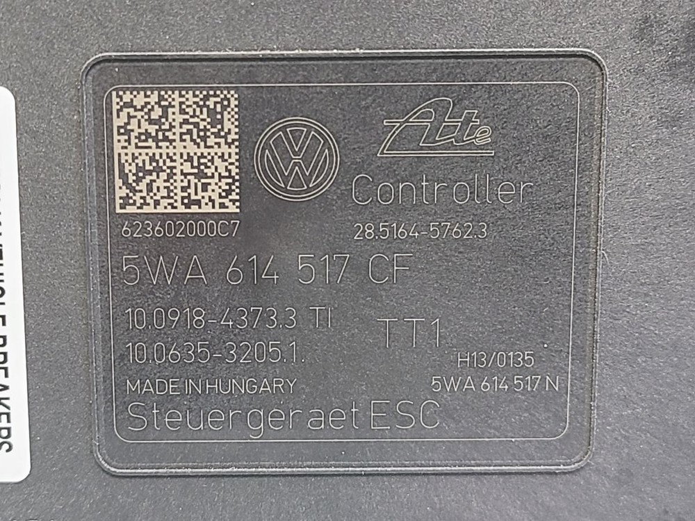 Cupra Formentor ABS Pump Modulator Control Unit 5WA614517CF