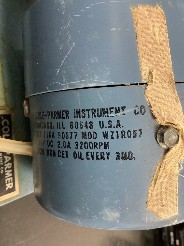 Cole-Parmer Masterflex Pump Motor Drive and Solid State Controller