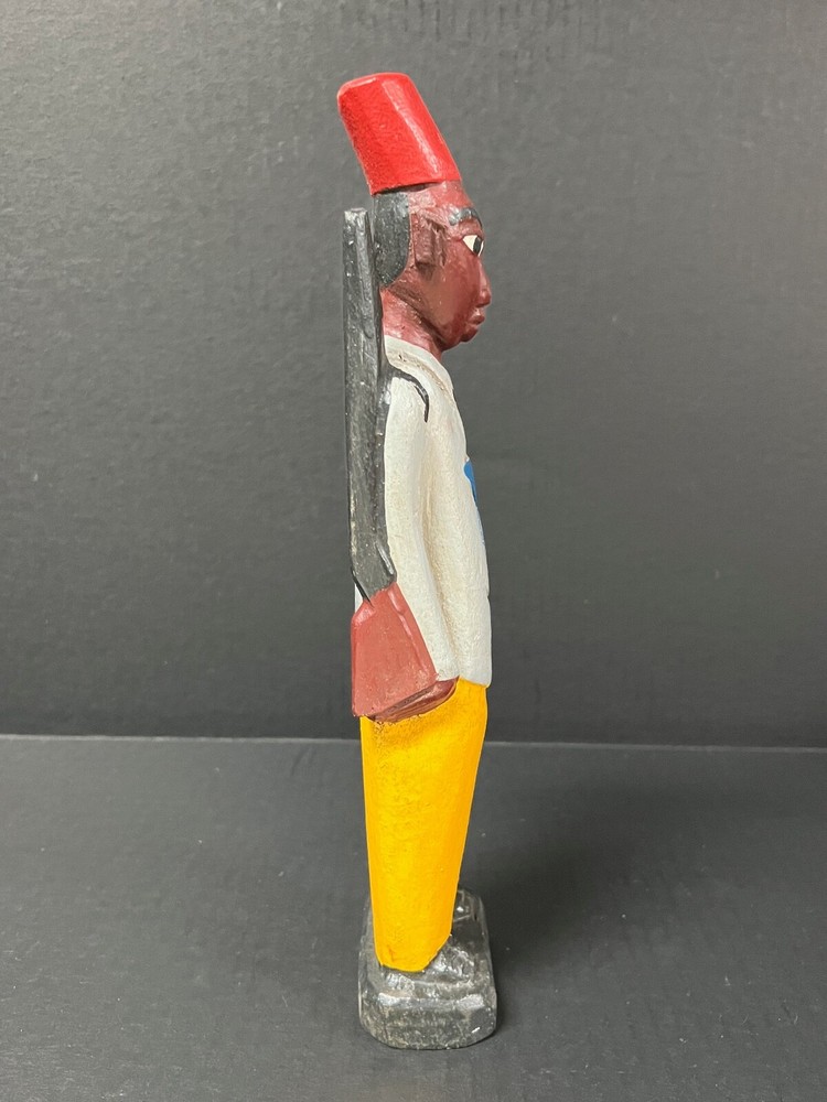 AFRICAN ART COLONIAL STATUE