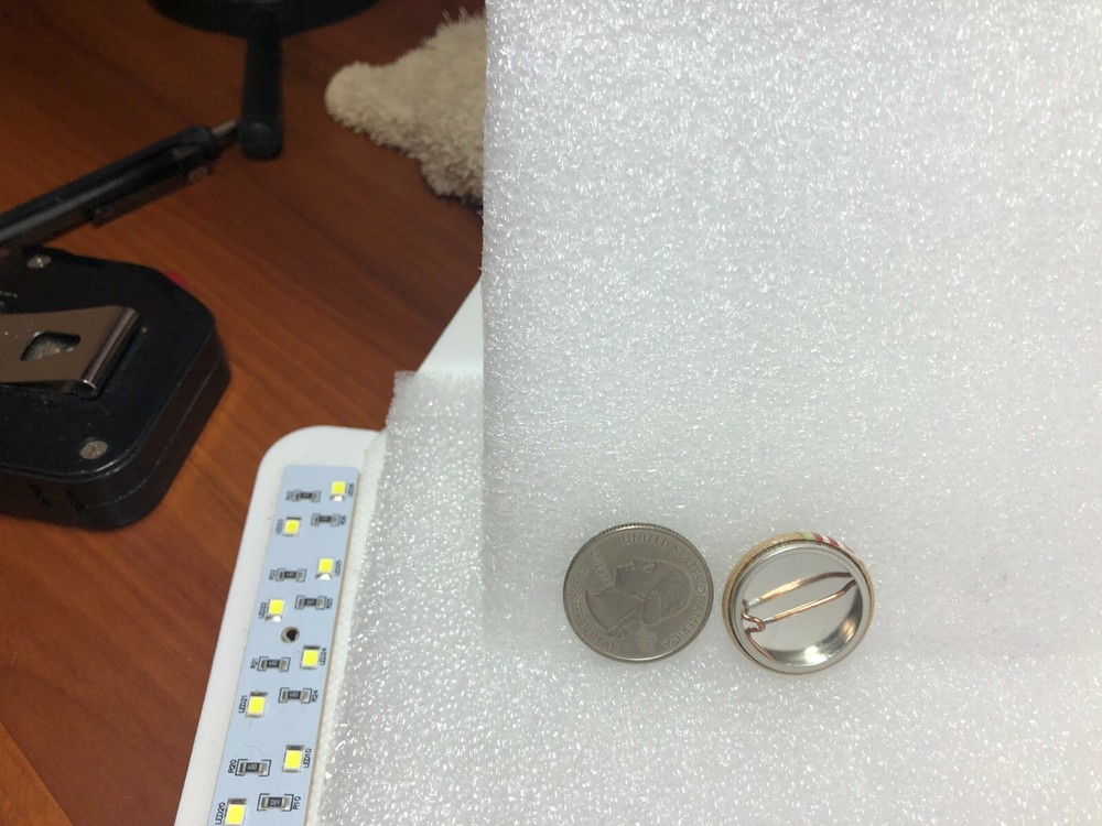 Calm Button Pin